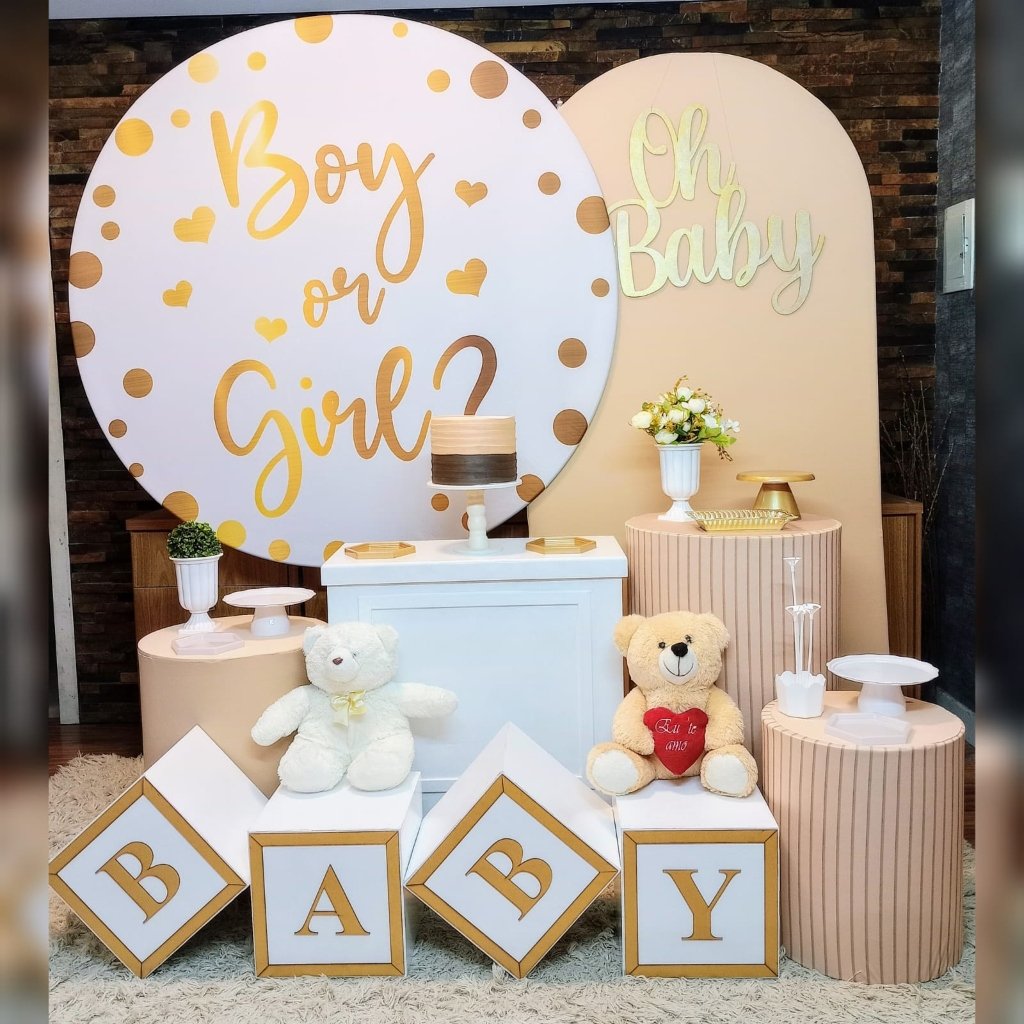 Decoração Chá Revelação Boy or Girl