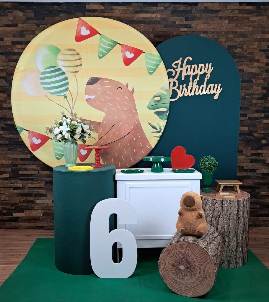 Decoração Capivara
