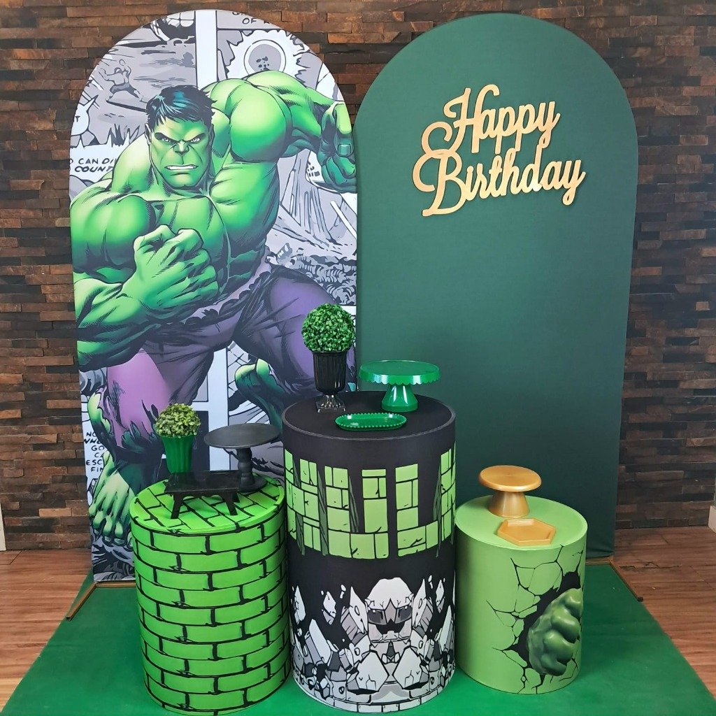 Decoração Hulk